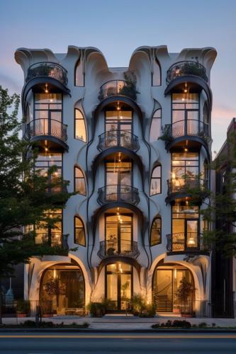 Art nouveau apartment