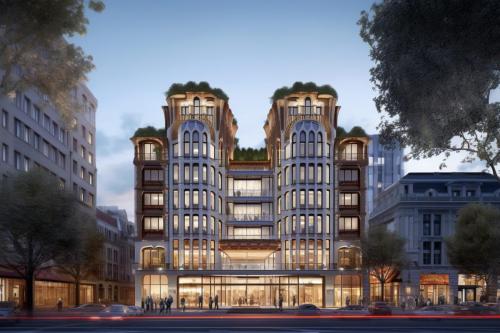 Luxury-art-nouveau-revival-residential-building-1