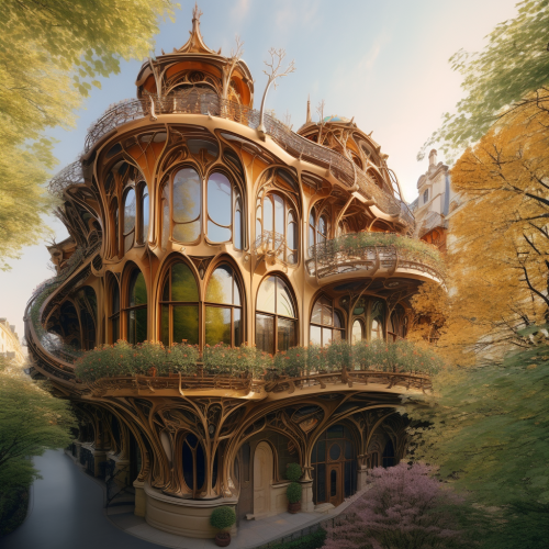 Fantastical Art Nouveau Building 1