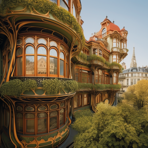 Fantastical Art Nouveau Building 4