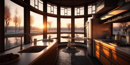 Sunrise Prairie interior kitchen