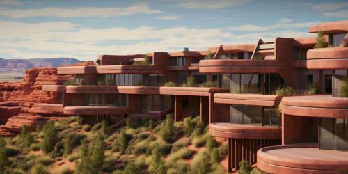 High Desert Usonian Multiplex Condos - Horizontality