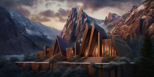 Usonian Rocky Mountain Chalet 2